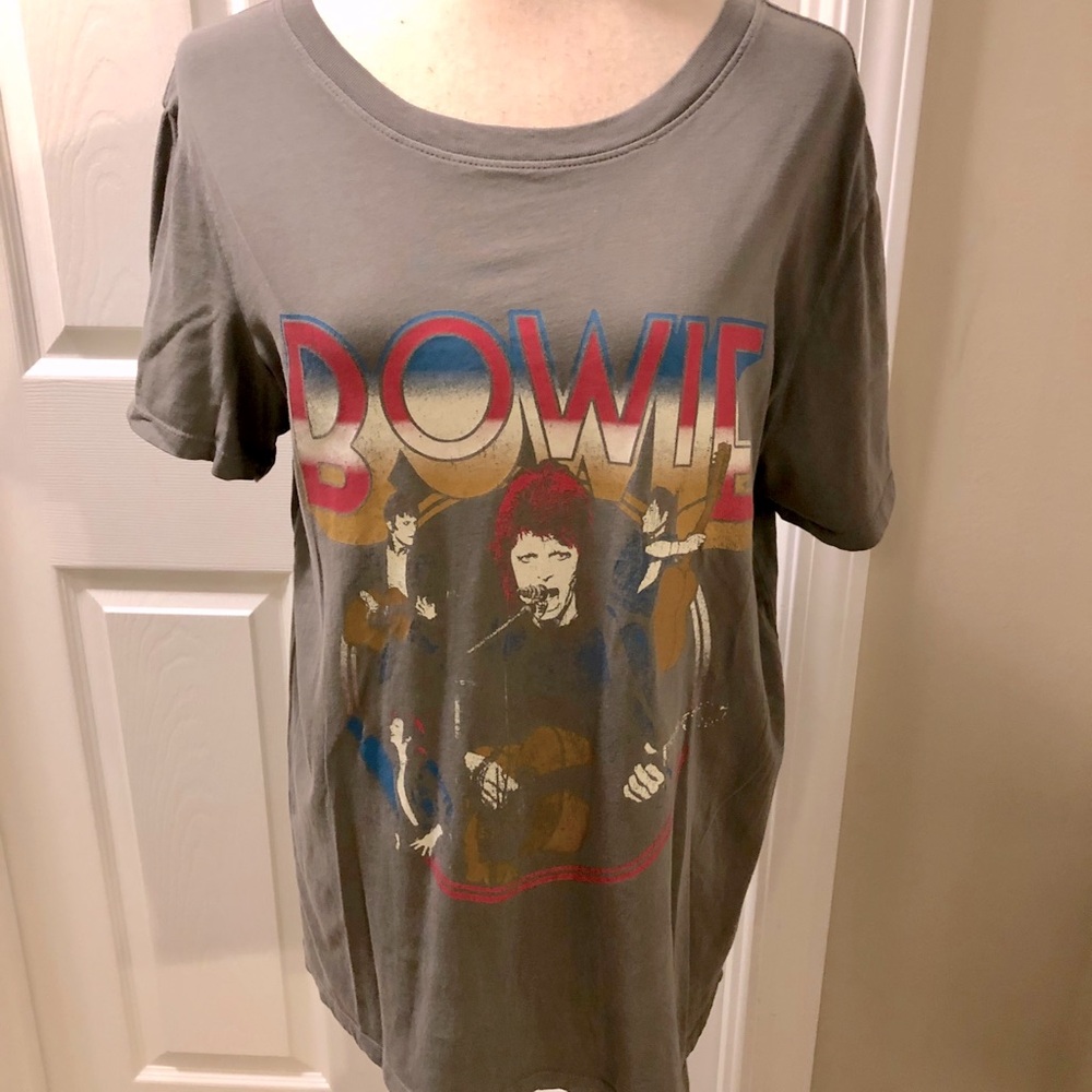 “NEW” David Bowie Spiders from Mars Tour ‘72 T-Shirt